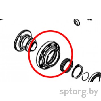 926.301.020.090 Фланец подшипника FENDT-0